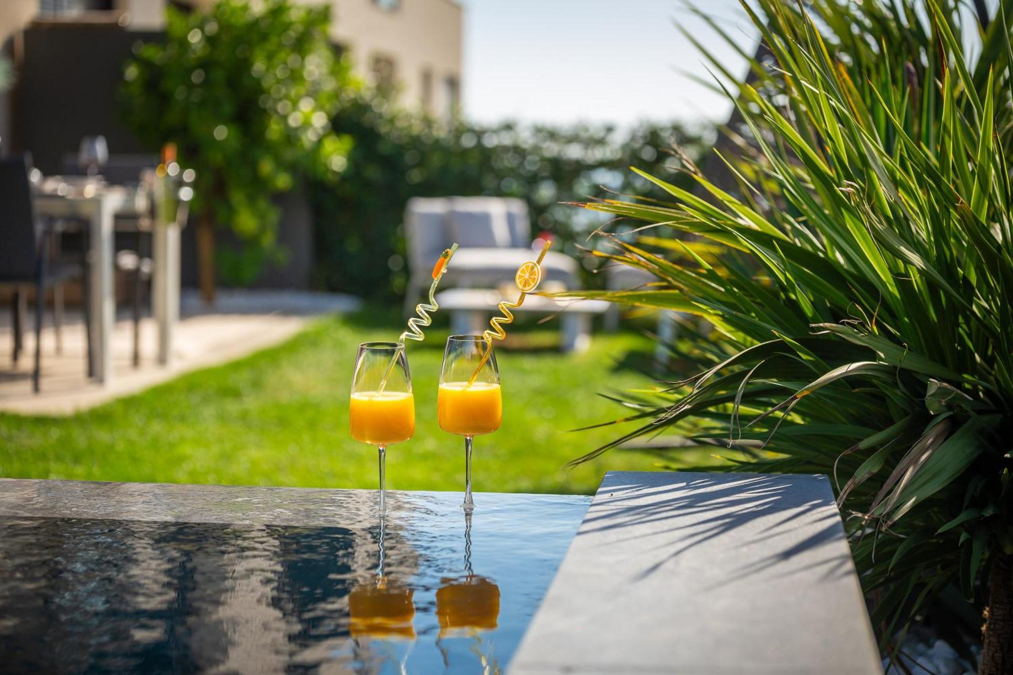 New Luxury Apartment With Private Heated Pool And Amazing Terrace With Seaview Split Exteriér fotografie